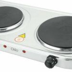 Διπλή ηλεκτρική εστία κουζίνας inox με θερμοστάτη 15.5 cm – 18.5 cm 2500 W OHP-2218 Osio