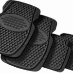 Σετ Μπροστινά και Πίσω Πατάκια All Wether Universal 4τμχ από Λάστιχο Μαύρα 13003 Packy Poda