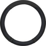 Κάλυμμα Τιμονιού Αυτοκινήτου Moxi με Διάμετρο 38εκ. Συνθετικό Μαύρο 13834 Autoline