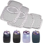 Σετ Μπροστινά και Πίσω Πατάκια Universal 4τμχ από Λάστιχο Διάφανα 13003 Packy Poda