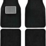 Σετ Μπροστινά και Πίσω Πατάκια Universal 4τμχ από Μοκέτα Μαύρα 13817 Autoline