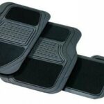 Σετ Μπροστινά και Πίσω Πατάκια Universal Τύπου Σκαφάκι 4τμχ από Λάστιχο Μαύρα 13287 Majestic Packy Poda