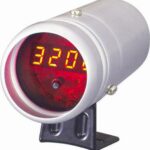Ψηφιακό Turbo Timer Αυτοκινήτου με Shift Light Λευκό 13227 Auto Gauge AUTOLINE