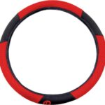 Κάλυμμα Τιμονιού Αυτοκινήτου Racing με Διάμετρο 38εκ. Συνθετικό Κόκκινο 11510 Autoline