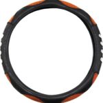 Κάλυμμα Τιμονιού Αυτοκινήτου με Διάμετρο 38εκ. Συνθετικό Μαύρο 11024 Autoline