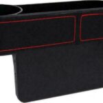 Ποτηροθήκη Αυτοκινήτου Θέσεων για Κονσόλα Μαύρη με Κόκκινη Ρίγα 27x14.5x8cm 14485 Autoline