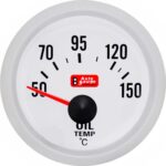 Όργανο Θερμοκρασίας Λαδιού Αυτοκινήτου Λευκό 14230 Auto Gauge AUTOLINE