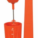 Φραπεδιέρα Επιτραπέζια 100W με 2 Ταχύτητες Πορτοκαλί Omr-2216 OR Osio