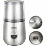 First Austria FA-5486-1 Ηλεκτρικός Μύλος Καφέ 200W με Χωρητικότητα 50gr και 2 Επίπεδα Άλεσης Ασημί