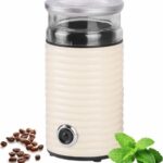 First Austria FA-5482-2-CR Ηλεκτρικός Μύλος Καφέ 160W με Χωρητικότητα 65gr Μπεζ