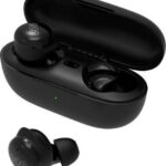 QCY T17 TWS BLACK 6mm dynamic driver-mic noise cancel. Music time: 4h. Calling time: 3,5h. Bluetooth