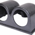 Βάση Οργάνων Ταμπλό Αυτοκινήτου Διπλή Carbon 11658 AUTOLINE