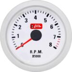 Στροφόμετρο Αυτοκινήτου Λευκό 11689 Auto Gauge AUTOLINE
