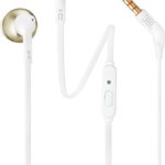 JBL T205, InEar Universal Headphones 1-button Mic/Remote - Champagne/Gold με Βύσμα 3.5mm JBLT205CGD