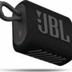 JBL Go 3 JBLGO3BLK Portable Bluetooth Speaker Waterproof Black 4.2W με διάρκεια μπαταρίας έως 5 ώρες