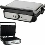 Τοστιέρα – grill με αποσπώμενες αντικολλητικές πλάκες και θερμοστάτη για 4 Τοστ 2000W FA-5344-2 FIRST AUSTRIA