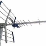 Εξωτερική Κεραία Τηλεόρασης (δεν απαιτεί τροφοδοσία) σε Μπλε Χρώμα Σύνδεση με Ομοαξονικό (Coaxial) Καλώδιο OTA-1014 Osio