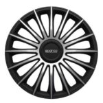 Σετ Τάσια Αυτοκινήτου Treviso 4τμχ 15" Μαύρο SPC1593BKSV Sparco