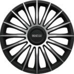 Σετ Τάσια Αυτοκινήτου Treviso 4τμχ 13" Μαύρο/Ασημί SPC1393BKSV Sparco