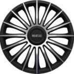 Σετ Τάσια Αυτοκινήτου Treviso 4τμχ 14" Μαύρο/Ασημί SPC1493BKSV Sparco