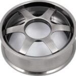 Σταχτοδοχείο Τσιγάρου Μεταλλικό Ασημί 10015 Autoline