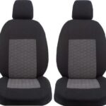 Μπροστινά Καλύμματα Αυτοκινήτου 2τμχ Πολυεστερικά Matrix Prime Γκρι 11713 Auto Gs