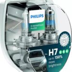 Philips Λάμπες Αυτοκινήτου X-tremeVision Pro150 H7 Αλογόνου 3700K Θερμό Λευκό 12V 55W 2τμχ 12972XVPS2