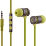 Crystal Audio IE-01 In-ear Handsfree με Βύσμα 3.5mm Κίτρινο