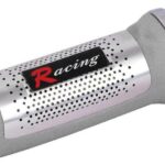 Racing Διακοσμητική Λαβή Χειροφρένου Ασημί Autoline