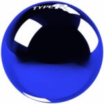 Πόμολο Ταχυτήτων 11268 Νίκελ Μπλε Autoline