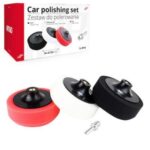 Σετ Γυαλίσματος Αυτοκινήτου 125mm με Άξονα 4τμχ 25525 AMiO