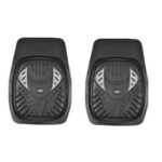 Yark Μπροστινά Πατάκια Universal Τύπου Σκαφάκι 2τμχ από Λάστιχο Μαύρα 11122 AUTOLINE