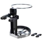 Ποτηροθήκη Αυτοκινήτου Πτυσσόμενη 1 Θέσης για Αεραγωγό σε Μαύρο Χρώμα 14554 Autoline