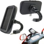 Βάση Κινητού Μοτοσυκλέτας με Αδιάβροχη Θήκη για τον Καθρέπτη 14459 Autoline