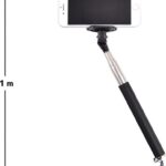 Selfie Stick Χωρίς Τηλεχειρισμό Μαύρο 13962 Autoline