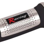 Racing Διακοσμητική Λαβή Χειροφρένου Μαύρο-Ασημί 11278.2 Autoline