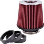 Φιλτροχοάνη Διπλής Ροής Κόκκινη Υ160 Π155mm Με 4 Αντάπτορες UNIVERSAL 13563 AUTOLINE