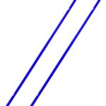 Σετ Λάστιχα Υαλοκαθαριστήρα Αυτοκινήτου 2τμχ Μπλε 610mm 11485 Autoline