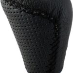 Πόμολο Ταχυτήτων Δερμάτινο Soft Μαύρο 14004 Autoline