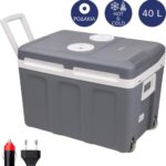 ΦΟΡΗΤΟ ΗΛΕΚΤΡΙΚΟ ΨΥΓΕΙΟ ΘΕΡΜΑΝΤΗΡΑΣ ΜΕ ΡΟΔΑΚΙΑ 40L 12V / 220V FA-5170-2 FIRST AUSTRIA