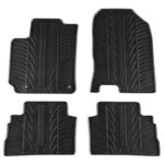 Σετ Μπροστινά και Πίσω Πατάκια 4τμχ από Λάστιχο για Hyundai Kona 10.2017+ SUV Μαύρα 21185 Auto Gs