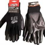 Γάντια Εργασίας Πολυουρεθάνης Ν.10 Μαύρα 25182 Auto Gs