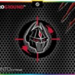 Zeroground Shinto Extreme v2 Gaming Mouse Pad Medium 350mm με RGB Φωτισμό Μαύρο