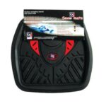 Πατάκια Πίσω Universal Τύπου Σκαφάκι 2τμχ από Λάστιχο Κόκκινα 33410 Auto Gs