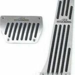 Σετ Πεταλιέρες Αυτοκινήτου για Bmw Αυτόματο Αλουμινίου Ασημί 2τμχ 22351 Auto Gs