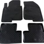 Σετ Μπροστινά και Πίσω Πατάκια Τύπου Σκαφάκι 4τμχ από Λάστιχο για Honda CR-V Μαύρα 21130 Auto Gs