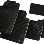 Σετ Μπροστινά και Πίσω Πατάκια Universal 5τμχ από Λάστιχο Μαύρα 21705 Auto Gs