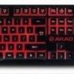 Zeroground KB-1600GUMS Akao Σετ Gaming Πληκτρολόγιο με Φωτιζόμενα πλήκτρα & Ποντίκι (Αγγλικό US)