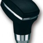 Πόμολο Ταχυτήτων Τετράγωνο με Νίκελ Μαύρο 37115 Auto Gs