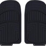 Μπροστινά Πατάκια Universal 2τμχ από Λάστιχο Μαύρα 21013 Auto Gs